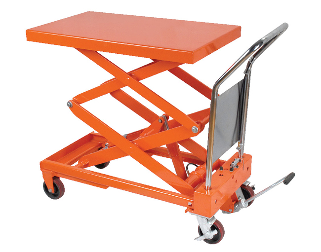 雙剪式分體式油缸結(jié)構(gòu)平臺(tái)車