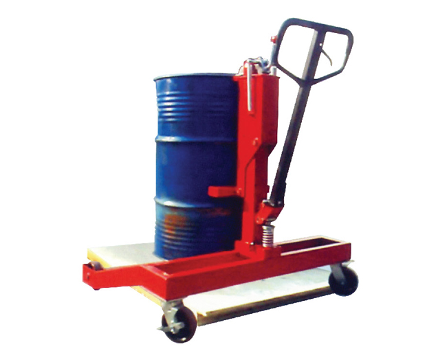 用于搬運托盤上的油桶搬運車
