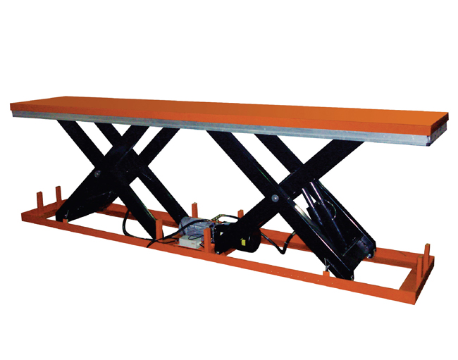 并列單剪叉結(jié)構(gòu)電動液壓升降平臺